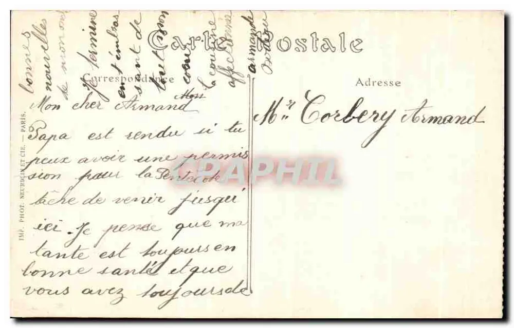 Compiègne — A Igreja de São Jacó — ND. Fot. - Verso