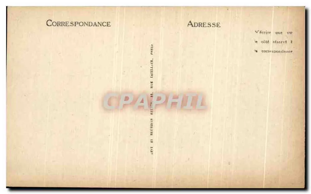 Compiegne - Schlafzimmer von Napoleon I - LL - Rückseite