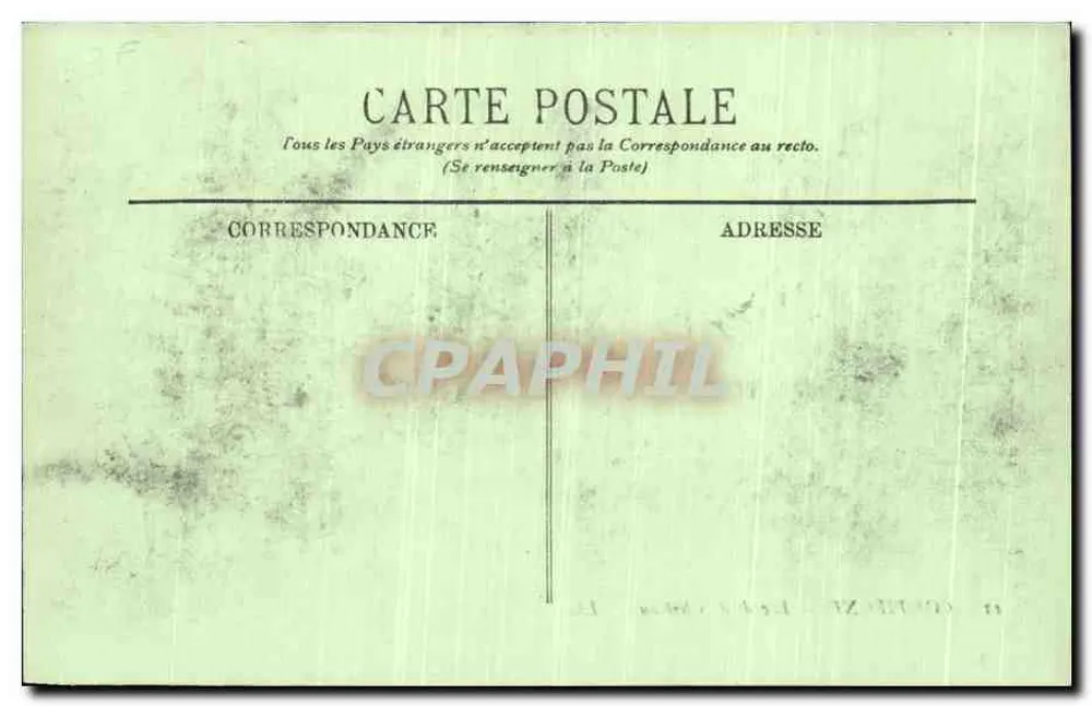 Compiègne — Facha da Catedral — LL. - Verso