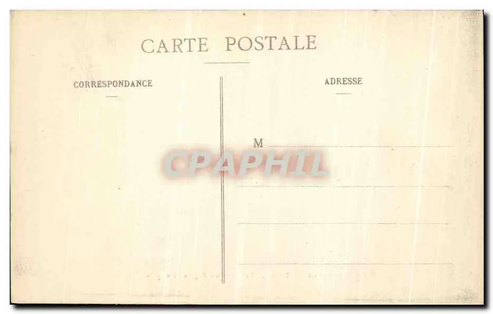 Compiègne - O Castelo - Fachada Principal — E.D. - 4 - Verso