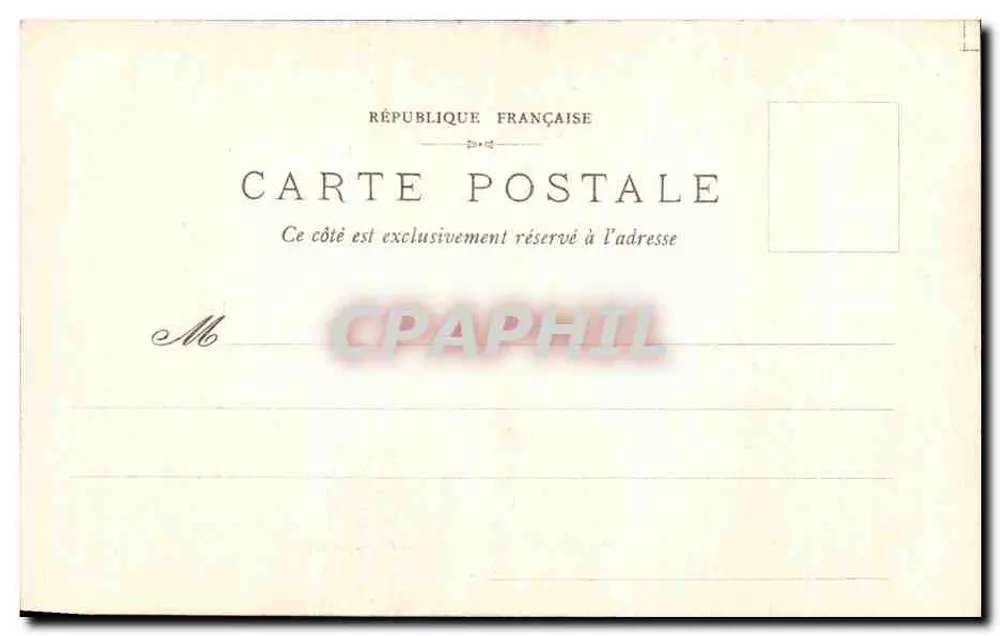 Interior da Igreja de São Germain — Compiègne — Editor E. D., n° 51 - Verso