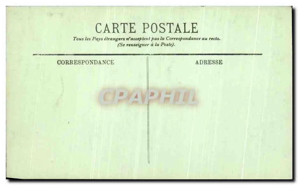 Ruínas de Champlieu - Porta da Igreja — Env. de COMPIÈGNE — LL n°221 - Verso