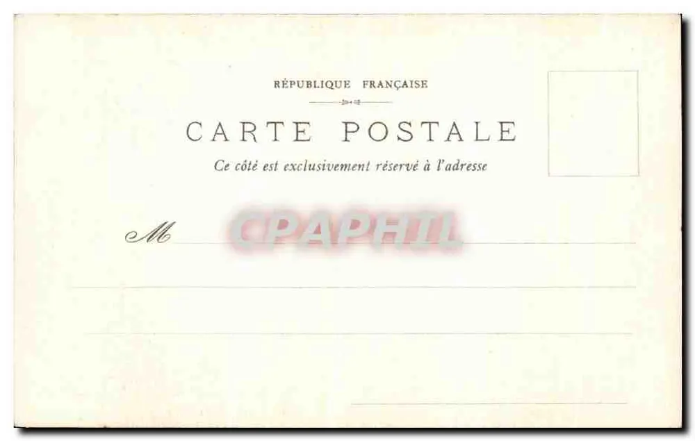 Compiègne - O Templo Protestante — F. D., n°36 - Verso