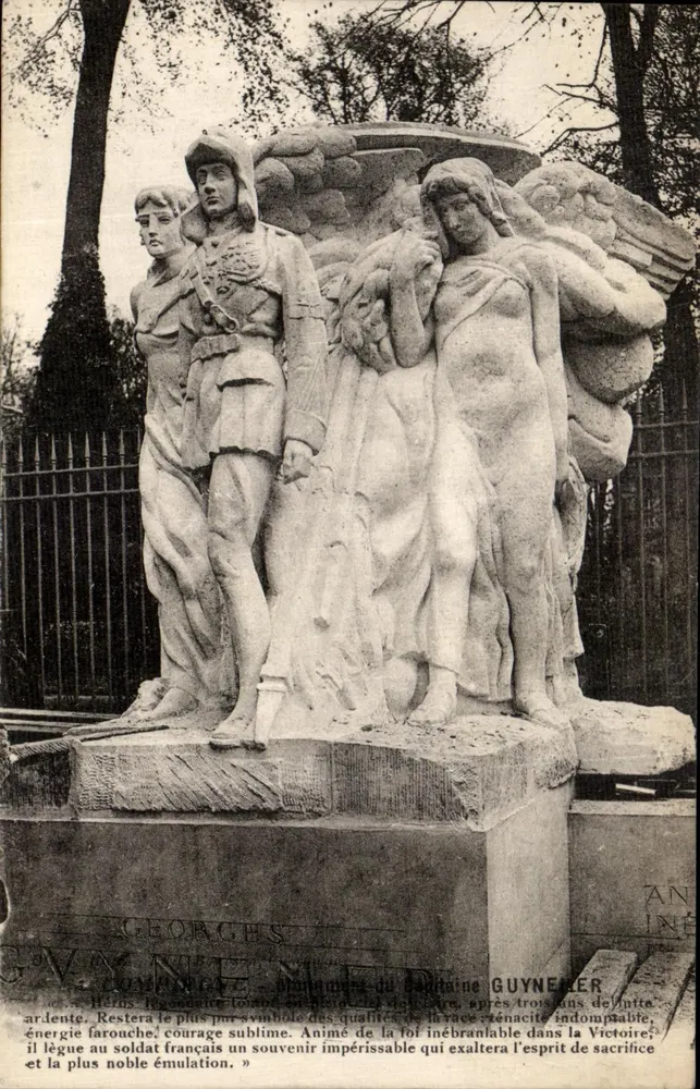 Monument a Georges Guynemer — Escultura comemorativa — Editor não identificado - Frente