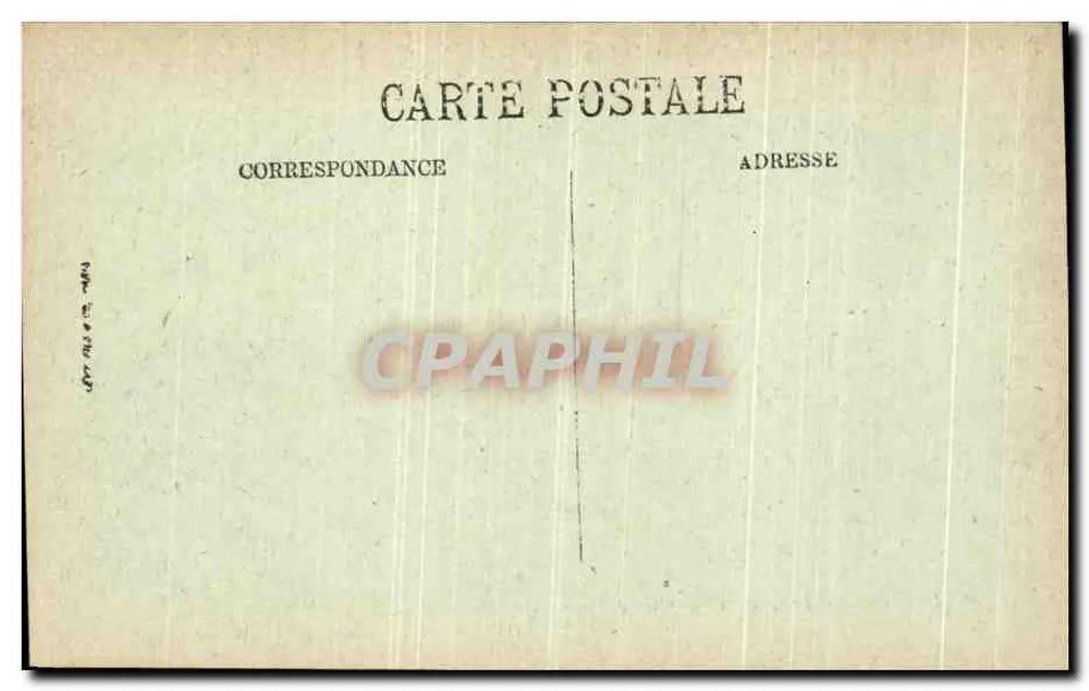 Compiègne — Das Schloss — Empfangssaal von Marie-Antoinette — LL - Rückseite