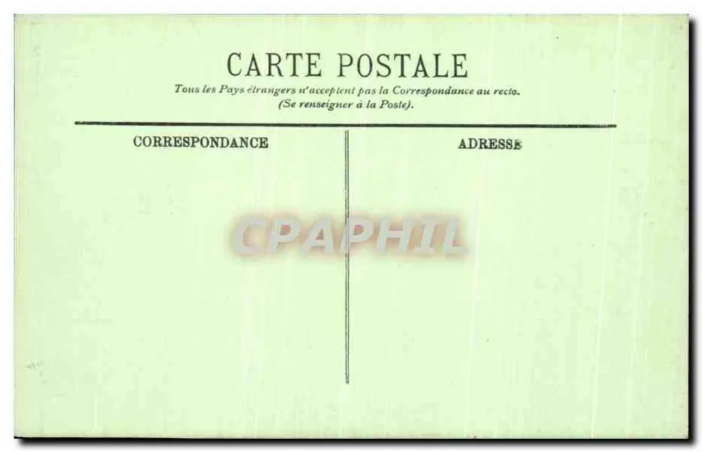 Compiègne — Fachada do Castelo no Parque — LL. n°12 - Verso
