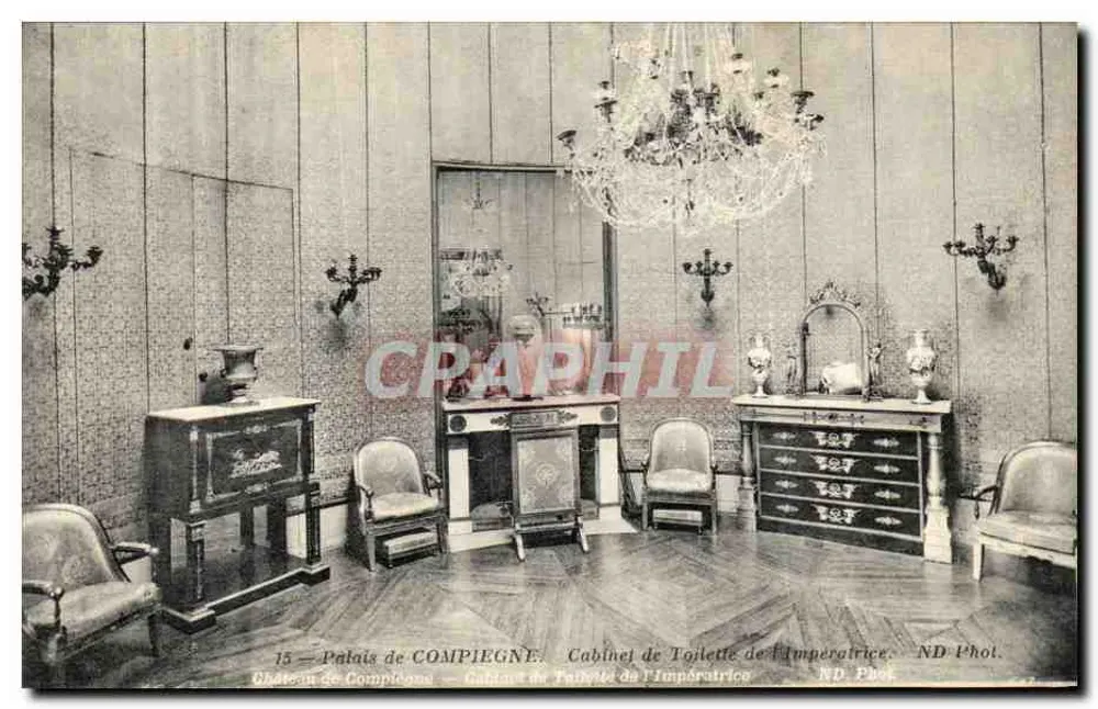 Schloss Compiègne — Toilette der Kaiserin — ND Fot. - Vorderseite