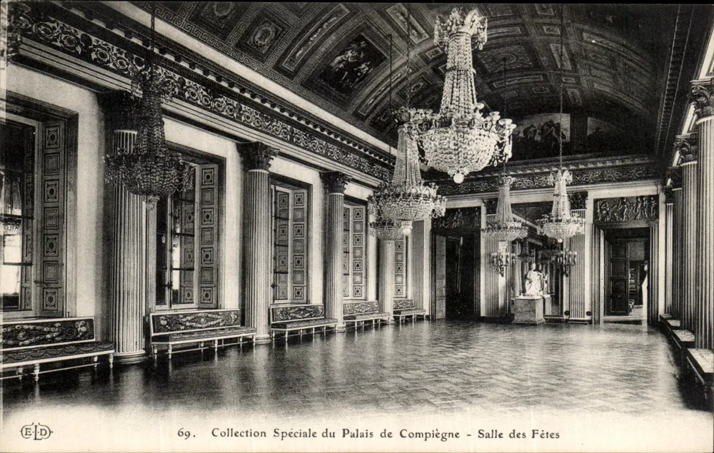 Palácio de Compiègne — Sala das Festas — Coleção Especial — n°69 - Frente