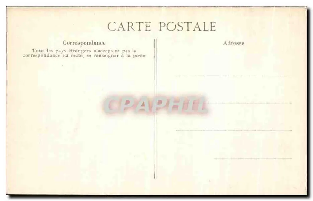 Palácio de Compiègne — Sala das Festas — Coleção Especial — n°69 - Verso