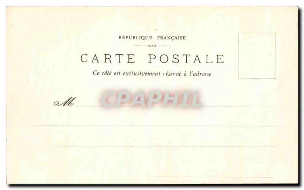 Castelo de Compiègne — Salão do Conselho — F. D., Compiègne - Verso