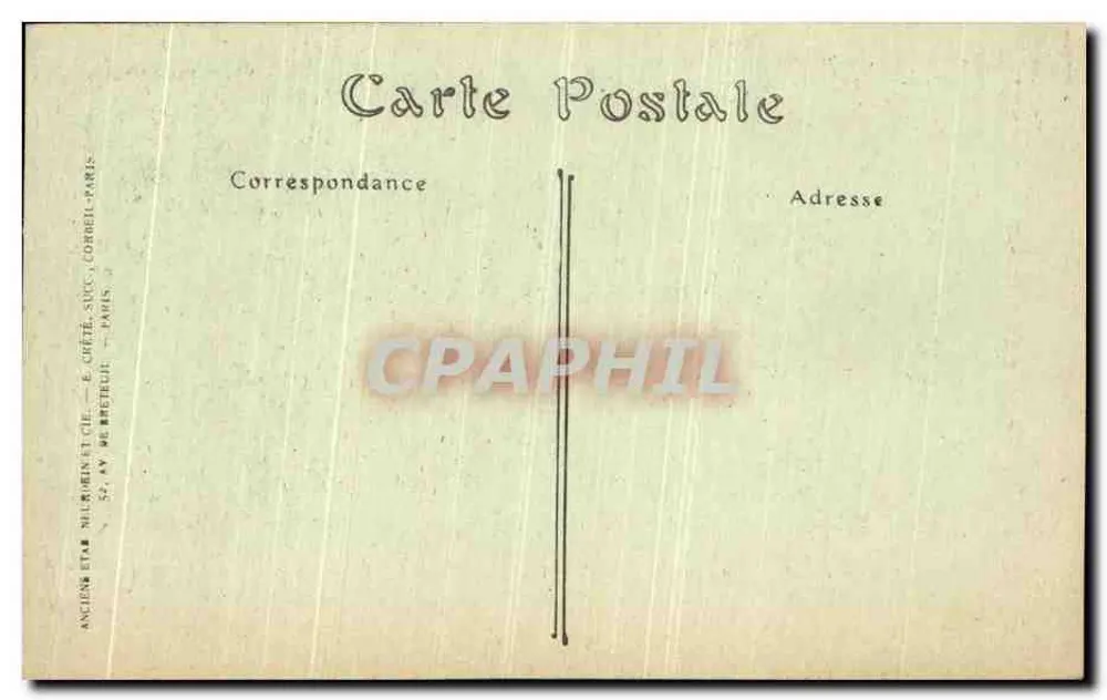 Compiègne — O Hotel de Ville — ND. Fot. - Verso