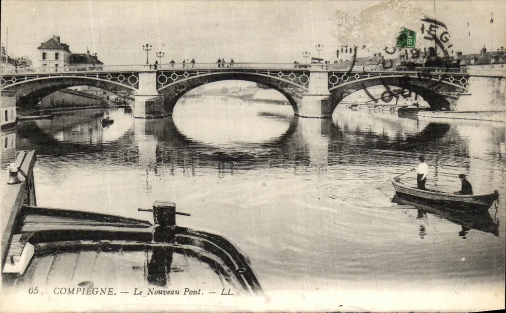 Compiègne — O Novo Ponte — LL. n°65 - Frente