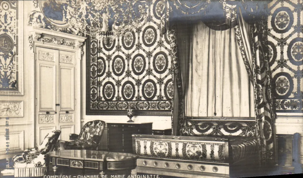 Compiègne — Quarto de Marie-Antoinette — S.I.P. série n°4 - Frente