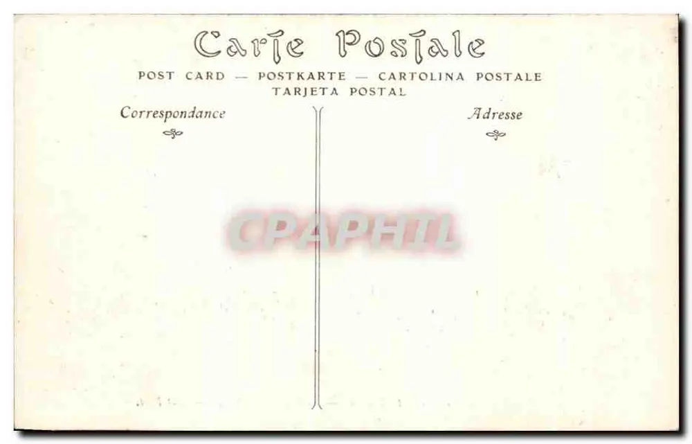 Castelo de Chantilly — A Galeria dos Cervos — ND Phol. - Verso