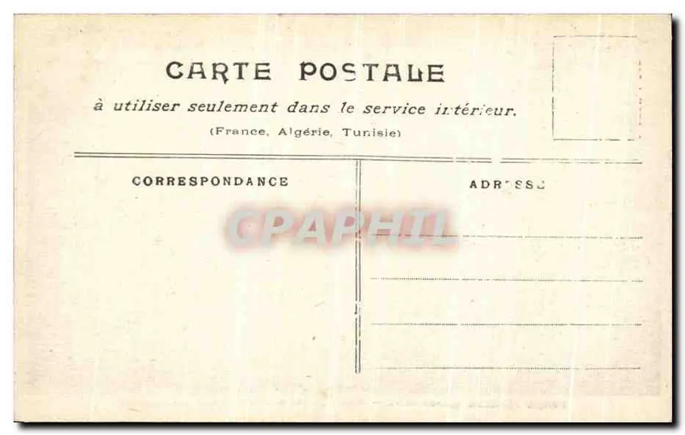 Paris überschwemmt — Notdamm (Quai Malacquis) — Januar 1910 - Rückseite