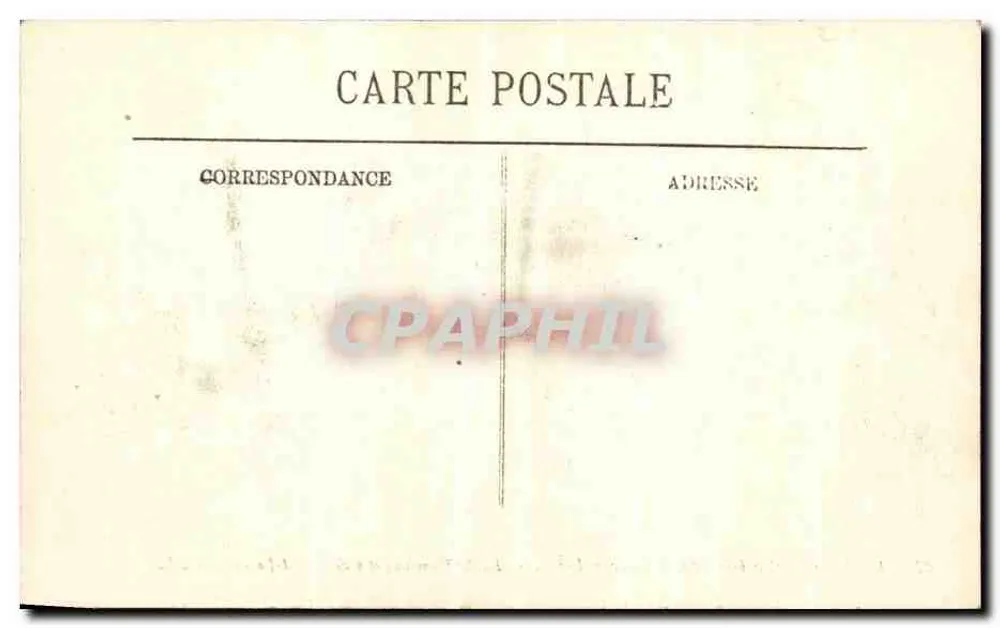 Überschwemmungen in Paris (Januar 1910) — Hotel Terminus und Bahnhof Saint-Lazare — LL. - Rückseite