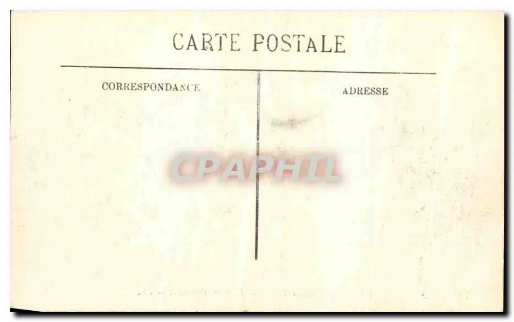 Inundações de Paris — Janeiro 1910 — O Ponte Alexandre — LL. — N° 73 - Verso