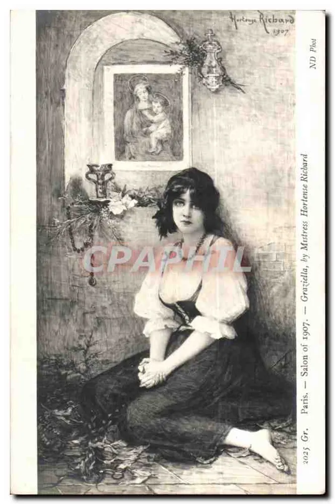 Graciella — Salon von 1907 — Hortense Richard - Vorderseite