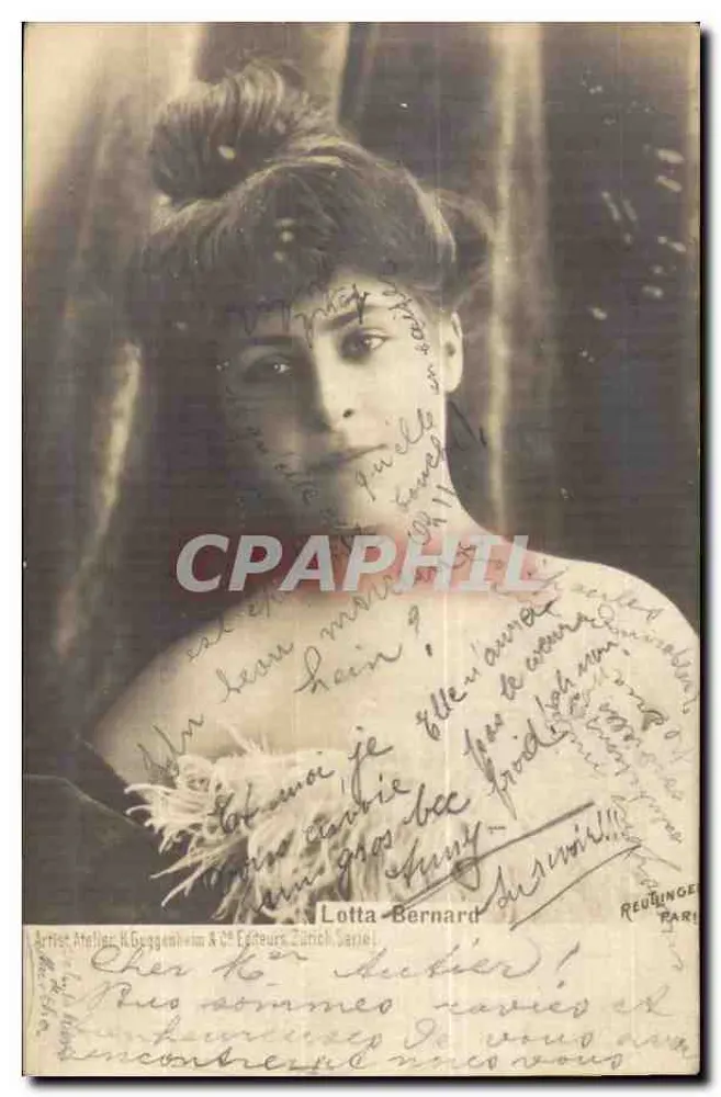 Lotta Bernard — Portrait — Athelier Athelier & Cie, Zürich, Schweiz - Vorderseite