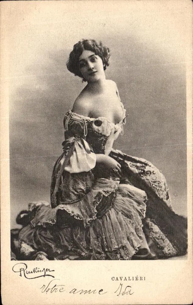 Ihre Freundin — Cavaliéri — Fotograf Reuwlinger - Vorderseite