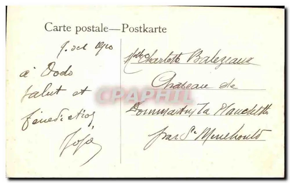Mar agitada — Klipps perigosos — G.M.R.-B. - Verso