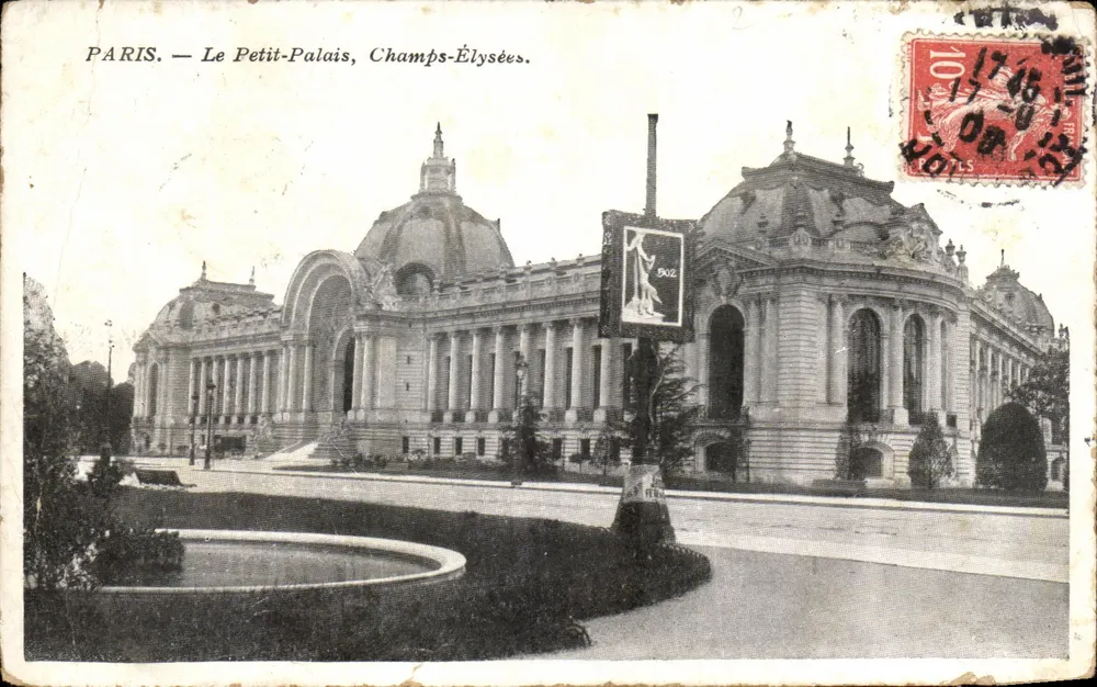 PARIS — Le Petit-Palais, Champs-Élysées — éditeur VOLTS, n° 502 - Frente