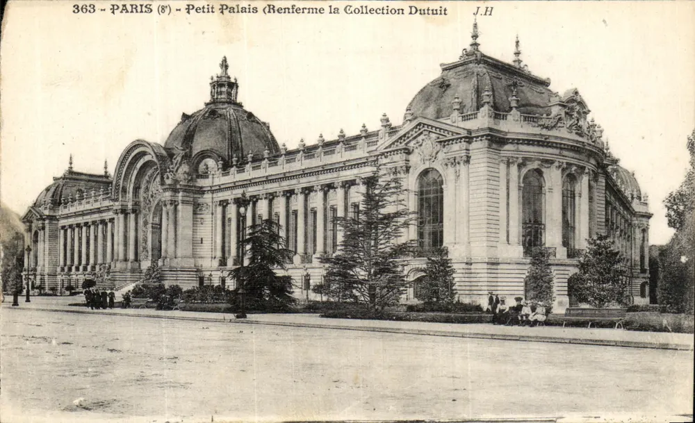 Paris (8) - Pequeno Palácio (Contém a Coleção Dutuit) — J.H. n°363 - Frente