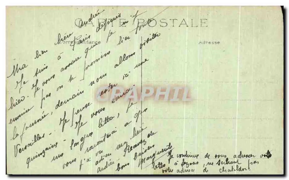 Paris (8) - Pequeno Palácio (Contém a Coleção Dutuit) — J.H. n°363 - Verso