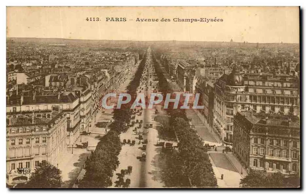 PARIS – Avenida dos Campos Elísios — 4113 - Frente