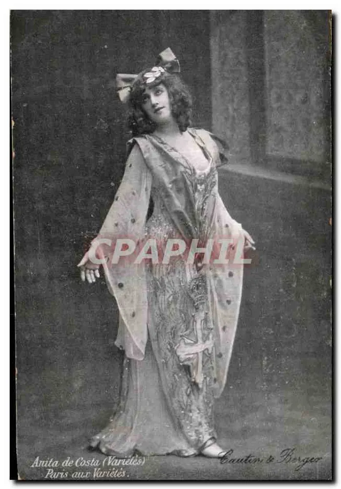 Amita de Costa (Variétés) — Paris — Cauton & Berger - Frente