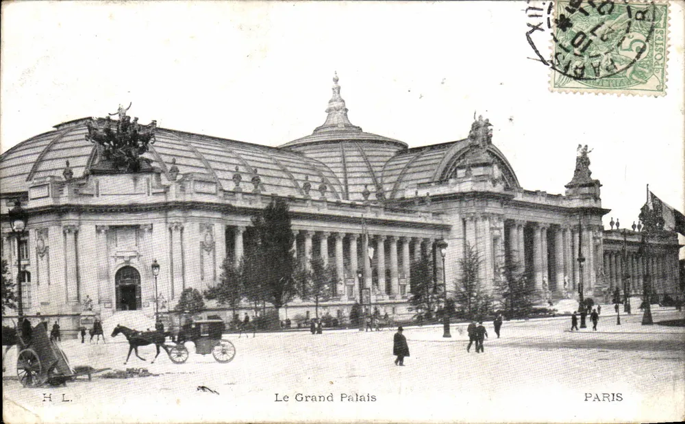 O Grande Palácio — Paris — H.L. editor - Frente