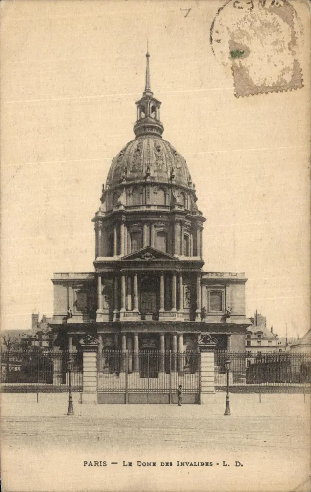 PARIS — O DOMO DOS INVALIDOS — L. D. - Frente