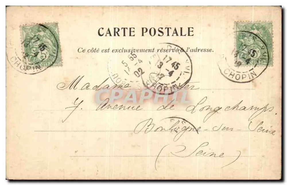 A Torre Eiffel à noite — Exposição de 1900 — E.G. — Documents Photographiques - Verso