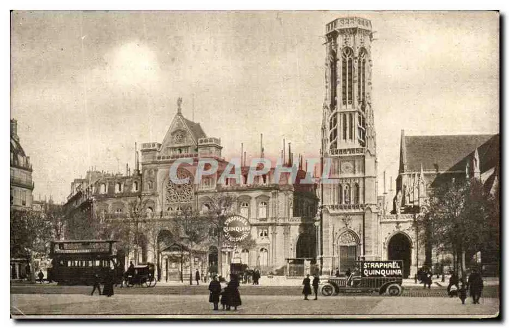 Igreja de Saint-Germain-l'Auxerrois — Paris — Edição Vo-DW Anvers - Frente