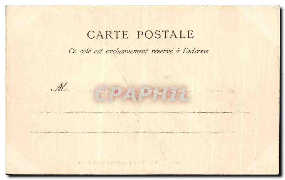 Paris — Porta Saint-Denis — Editora E. Burgue, n°24 - Verso