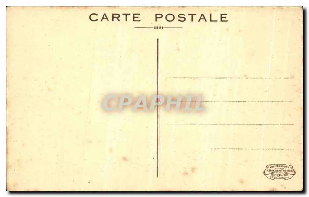 Paris 1925 — Internationale Ausstellung für Dekorative Künste — Fontäne Lalique - Rückseite