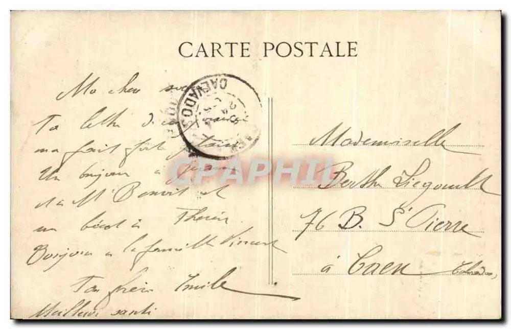 Porta Saint-Denis — Paris — C.L.C. editor - Verso