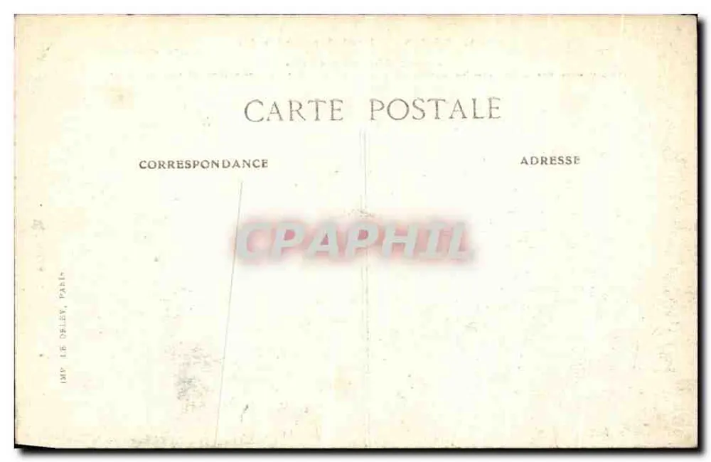 Paris — Ponte Alexandre III — Imp. Le Délèy, Paris - Verso
