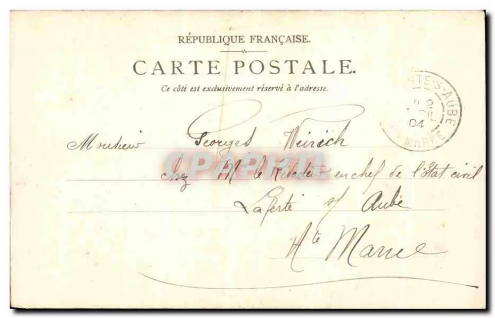 Esplanade des Invalides — Hauptansicht — Weltausstellung 1900 — Verlag P. S. & D. Etika - Rückseite