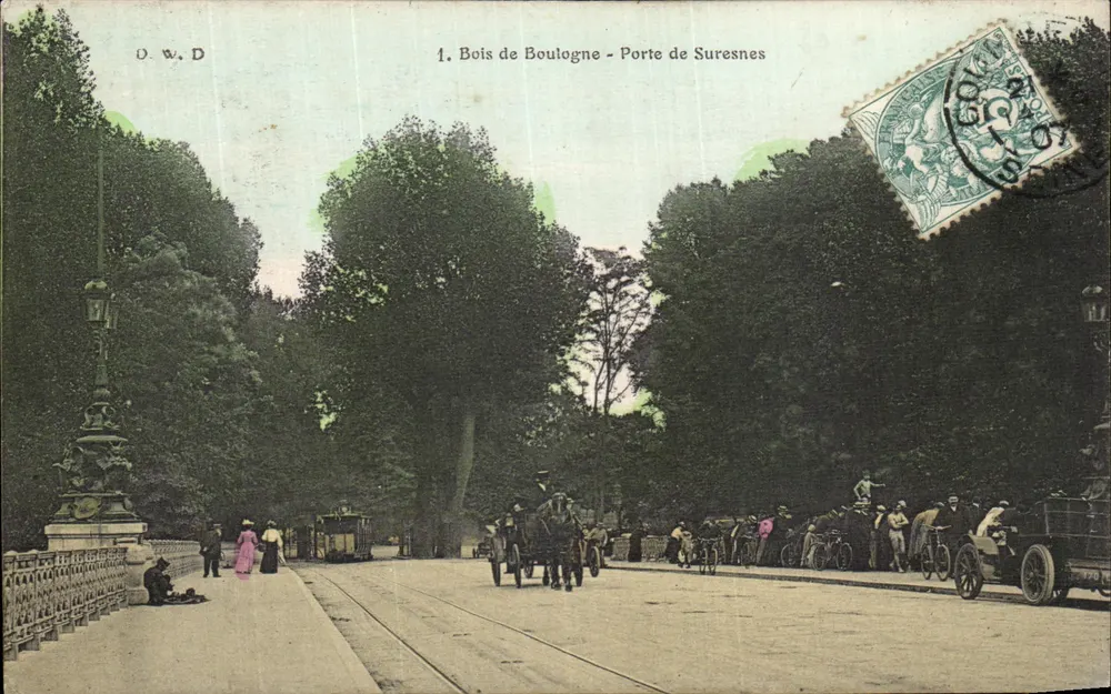 Boulogne-Wald - Tor von Suresnes — O.W.D. n°1 - Vorderseite