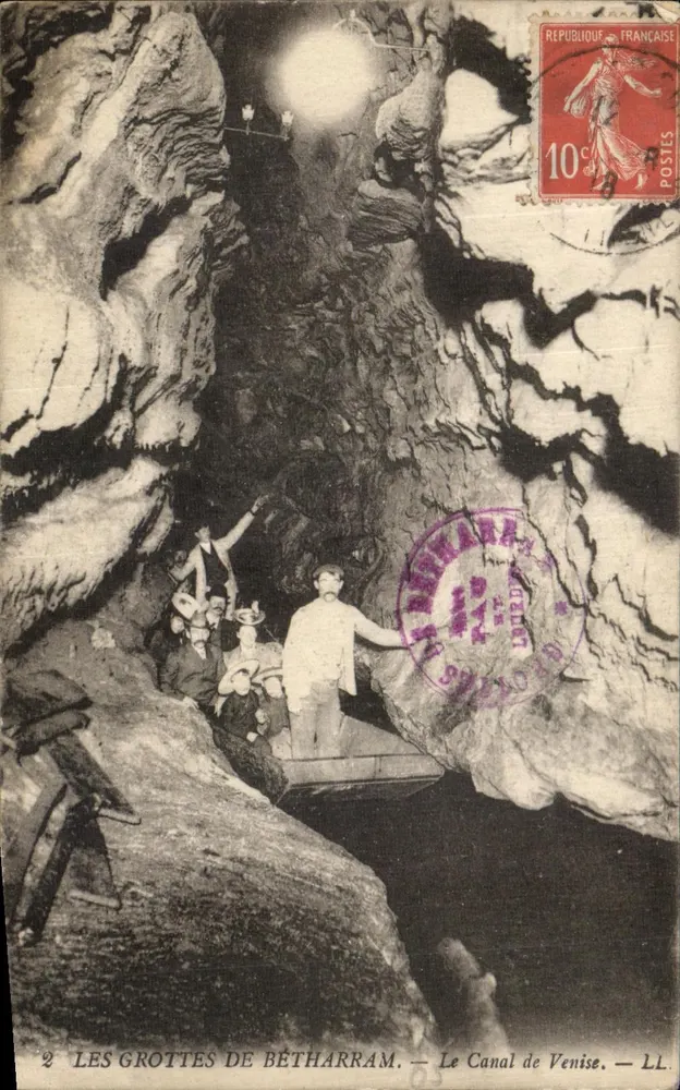 As Grutas de Bétharram — O Canal de Veneza — LL - Frente