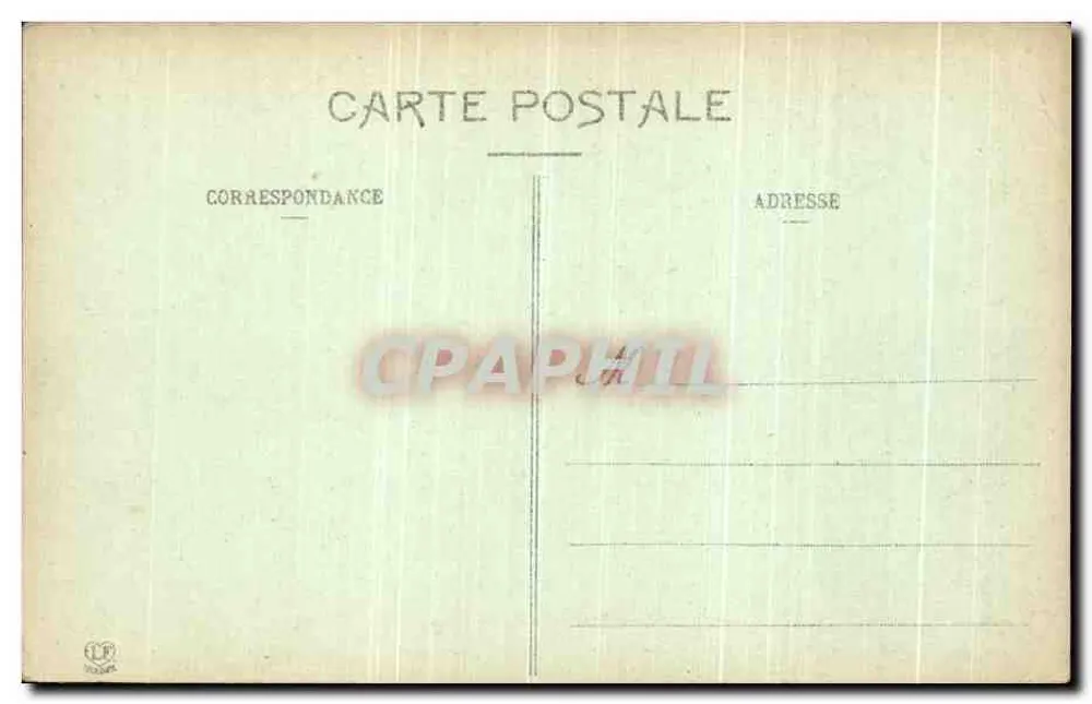 Les Bains-les-Tyrennes - Terrasse do Casino — Fototipia Labouche Frères, Toulouse, n°170 - Verso