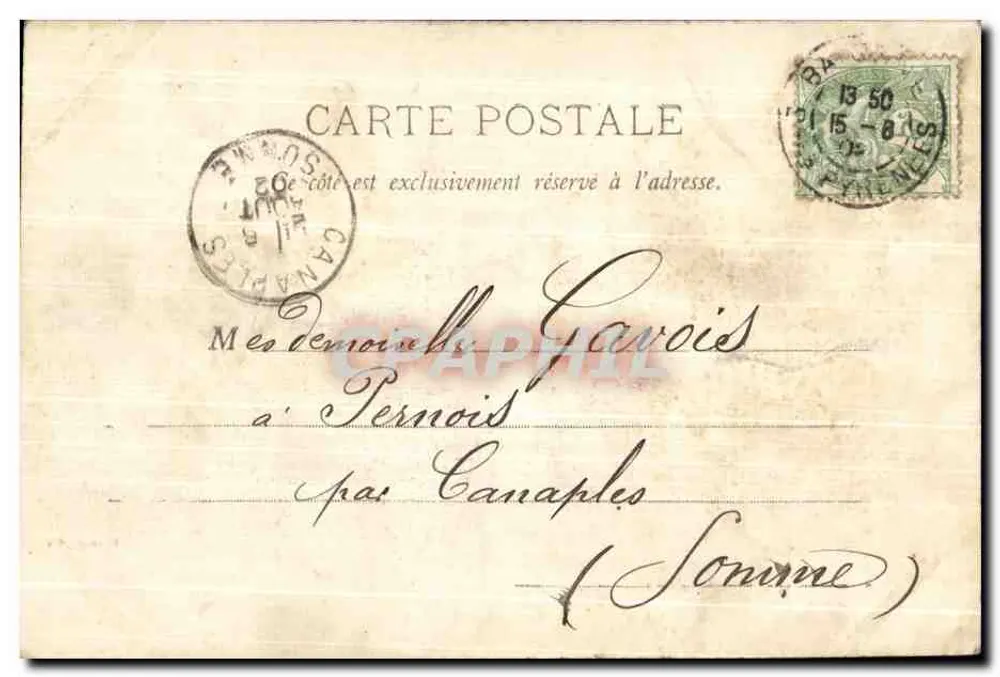 Bayonne - Allées Pauimy - La Piste — Ouvrard, Ph. - Rückseite