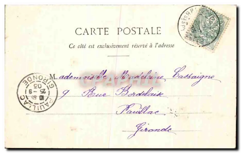 Bayonne - Der Réduit & Porte de France - Rückseite