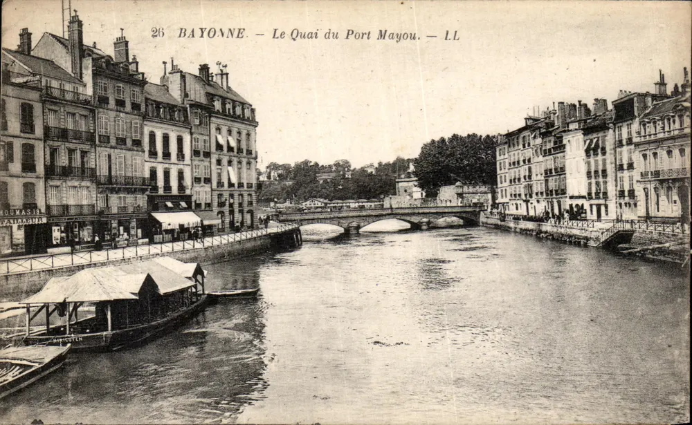 Bayonne — Le Quai du Port Mayou — I.L. - Vorderseite