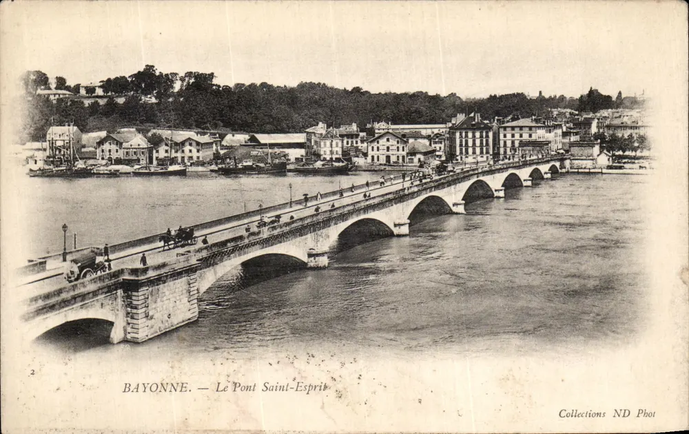Bayonne — De Brug Sint-Spiritus — Collecties ND Phot - Voorkant