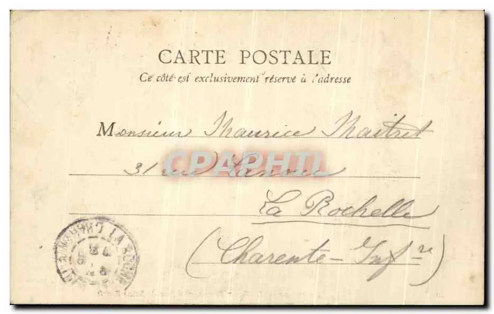Bayonne - Der alte Reduit, Frontseite von Saint-Esprit — B.J.C., Paris, Nr. 19 - Rückseite