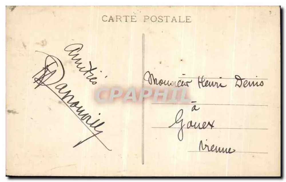 Bayonne (B.-P.) — L'Adour et le Centre de Bayonne — Phototypie Marcel Delboy, Bordeaux - Rückseite