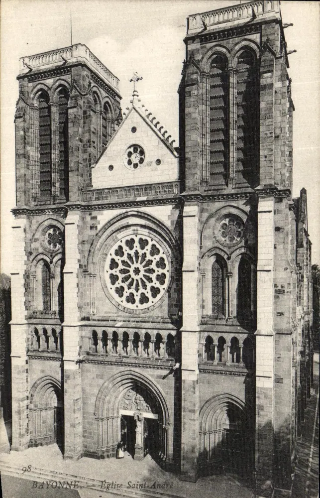 Bayonne — Igreja de São André — n°98 - Frente