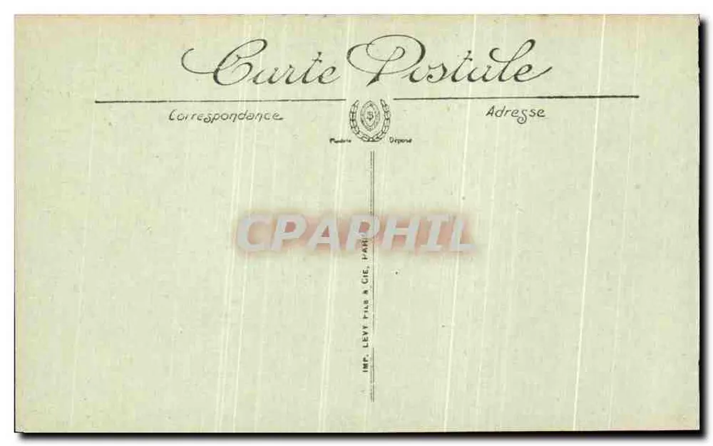 Pau — Boulevard des Pyrénées und Hôtel de France — LL. n°108 - Rückseite